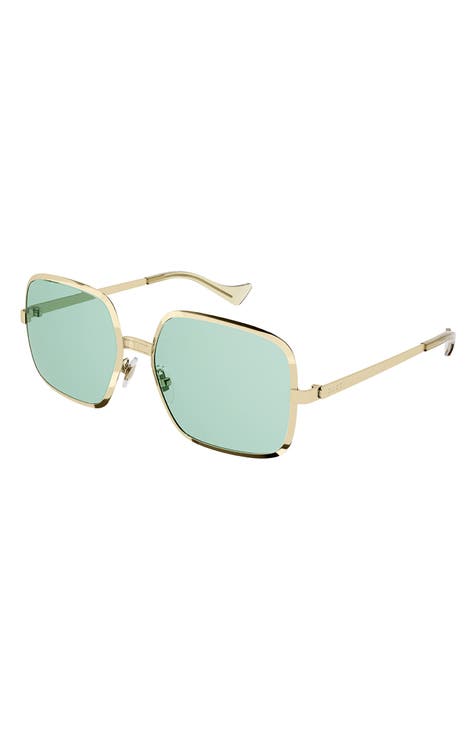 60mm Square Sunglasses