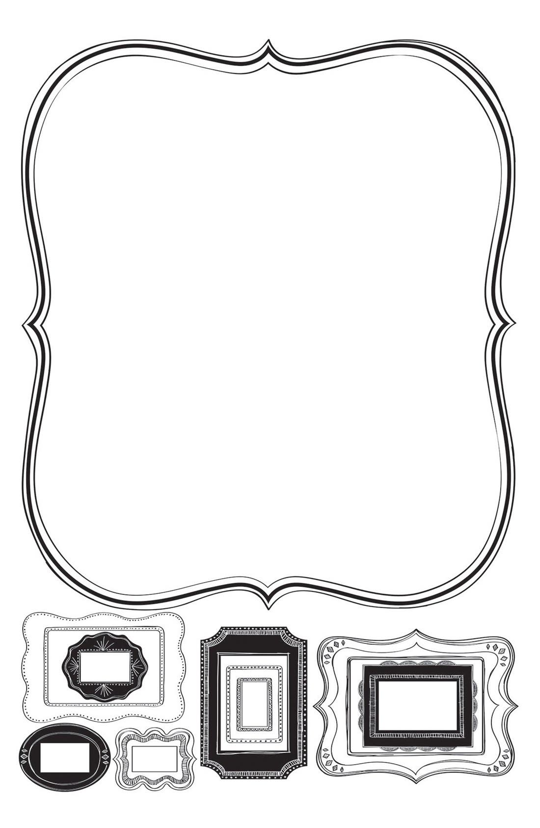 Wallpops Dry Erase Wall Decal & Frames (Set of 9) Nordstrom