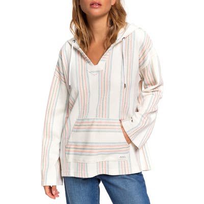 Roxy Call Of The Ocean Hooded Pullover, Blue