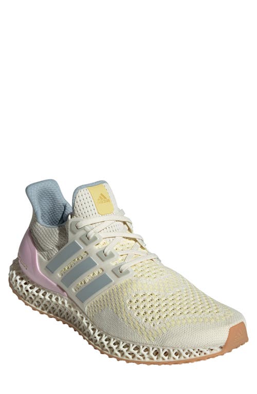 Adidas Originals Adidas Ultra 4d Running Shoe In Off White/blue/orchid