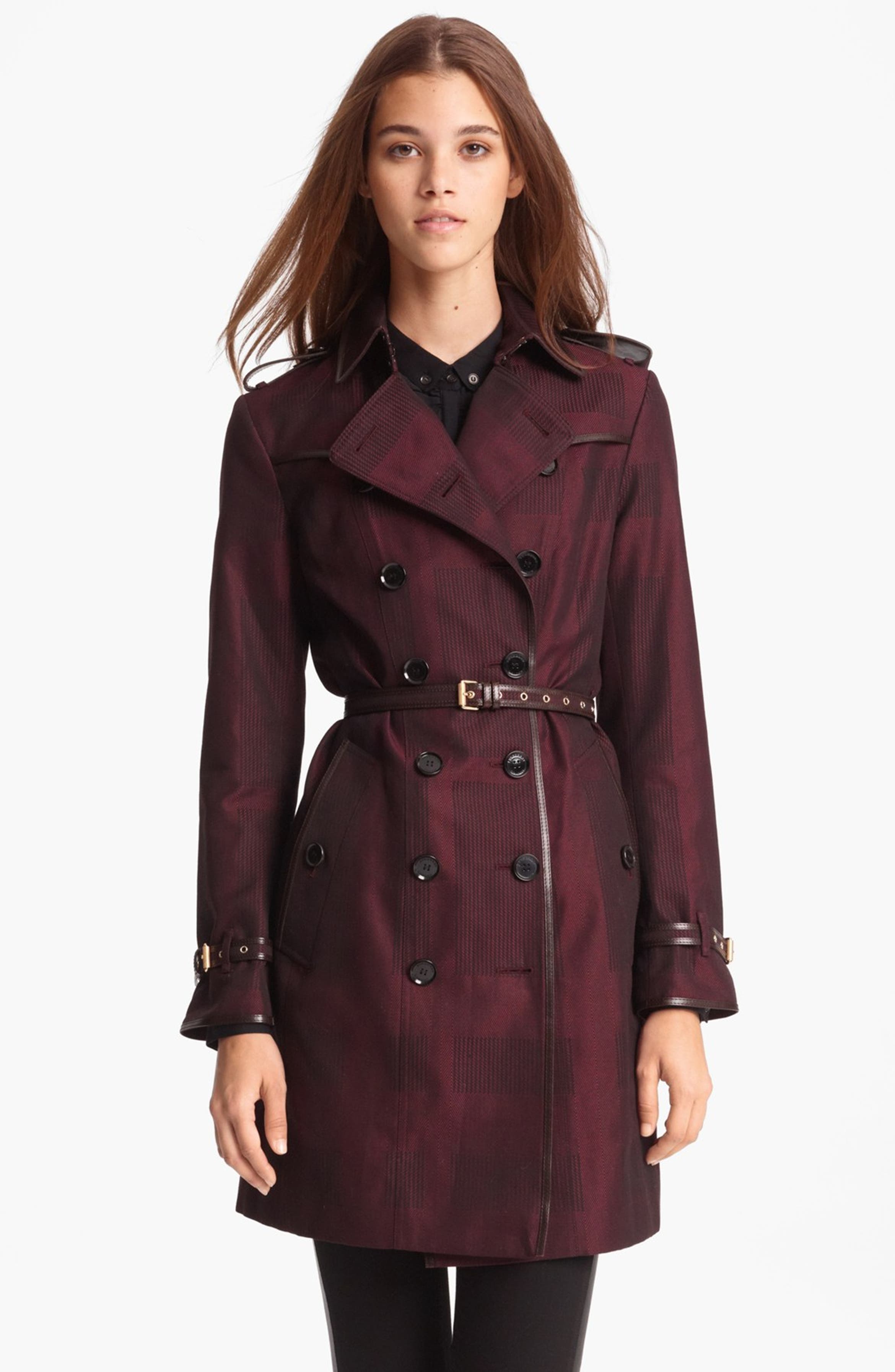 Burberry London Double Breasted Trench Coat Nordstrom