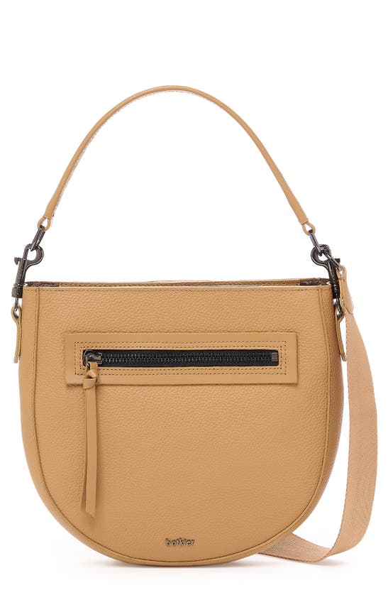 Botkier Beatrice Leather Crossbody Bag In Camel