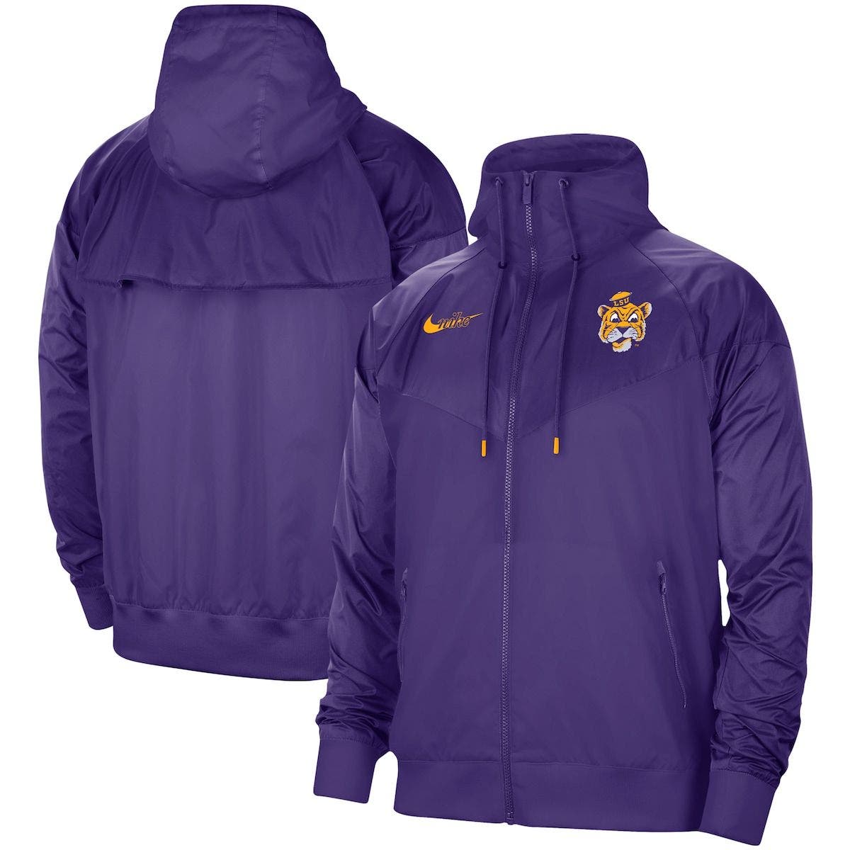 lsu windbreaker nike