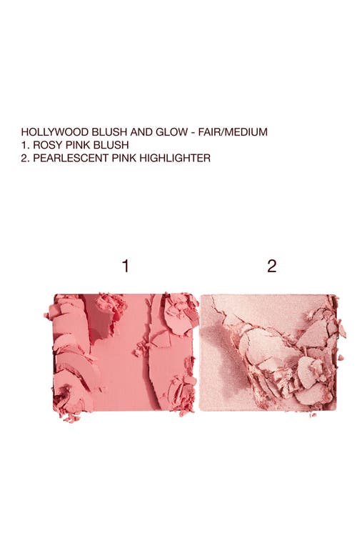 Shop Charlotte Tilbury Hollywood Blush & Glow Face Palette In Light/medium