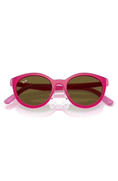 Shop Ray Ban Ray-ban Kids' 47mm Phantos Clip-on Frames In Pink