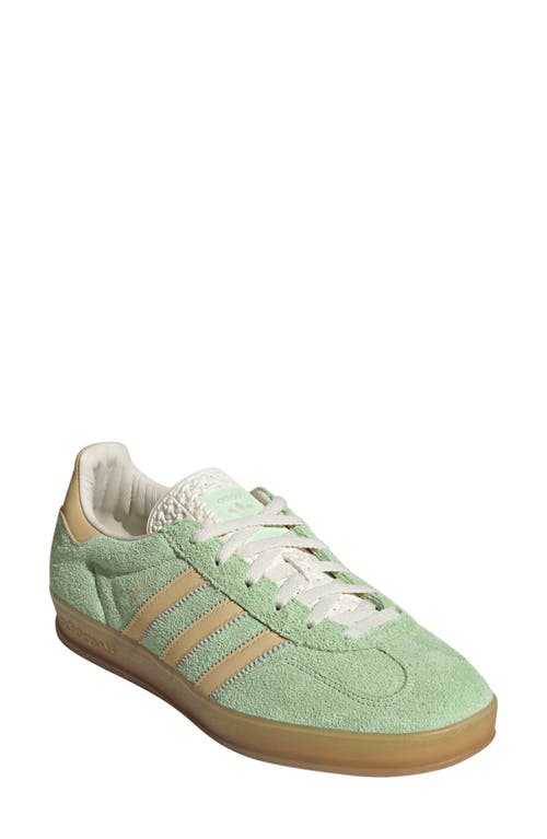 adidas Gazelle Indoor Sneaker Green Spark/Almost Yellow at Nordstrom,