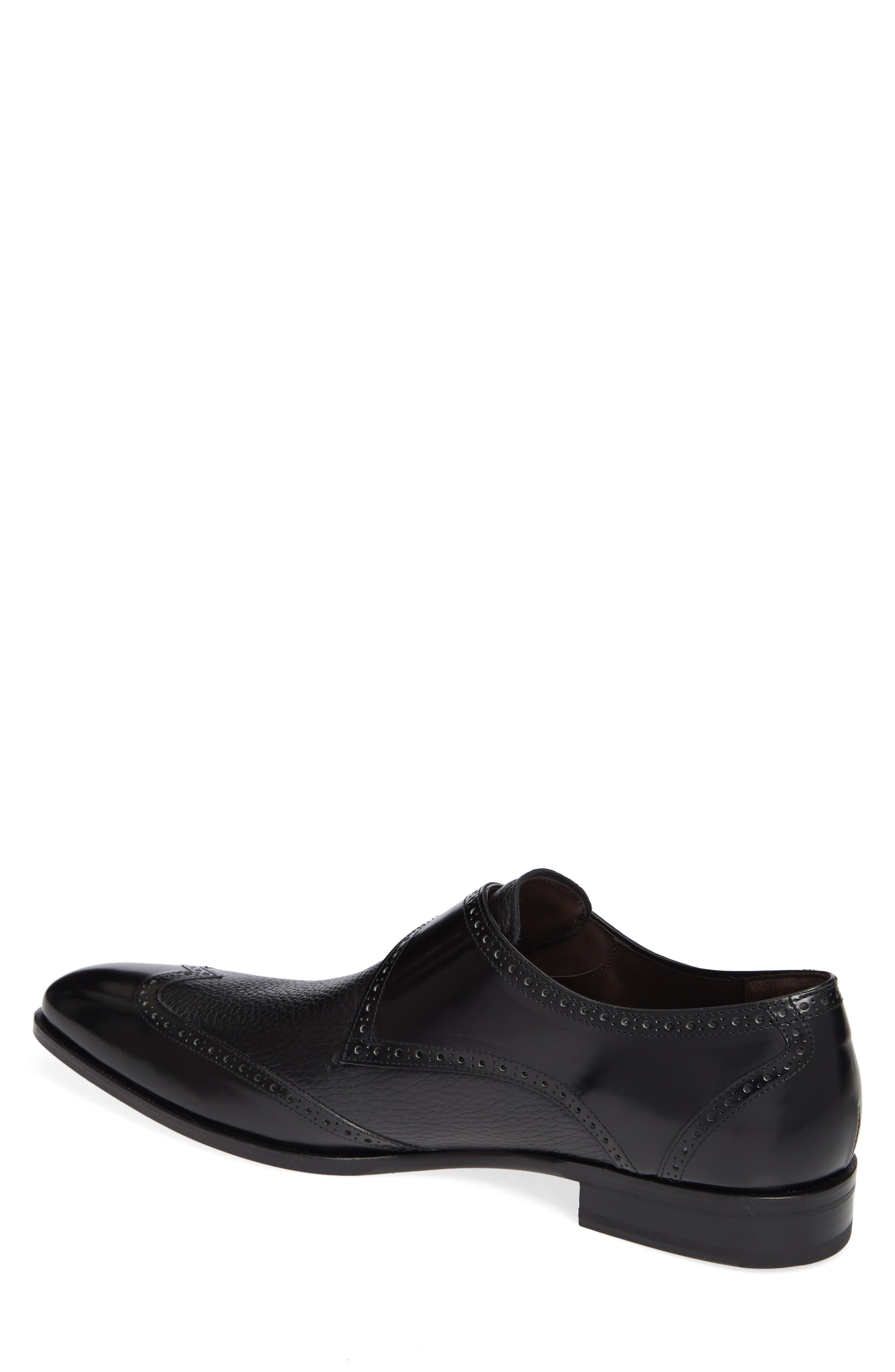 mezlan senator monk strap loafers