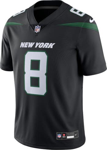 Men's Nike Aaron Rodgers Black New York Jets Vapor Untouchable Limited  Jersey