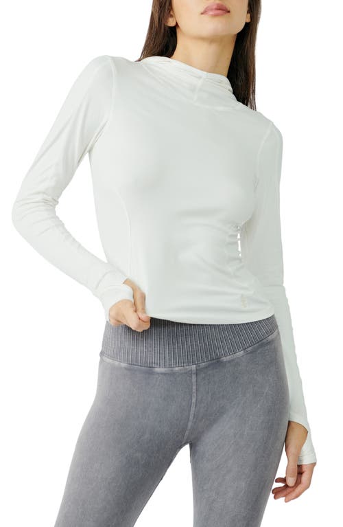 FP Movement Misty Morning Layering Hoodie in Ivory