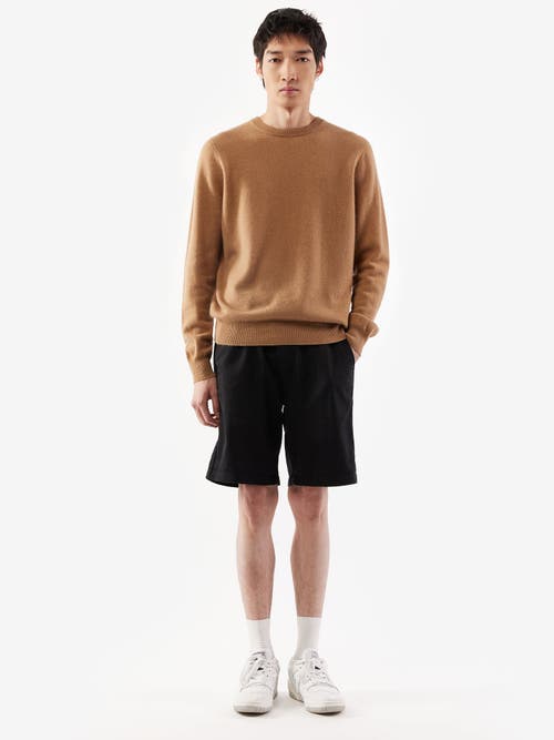 Shop Gobi Cashmere Crew Neck Sweater In Sheepskin