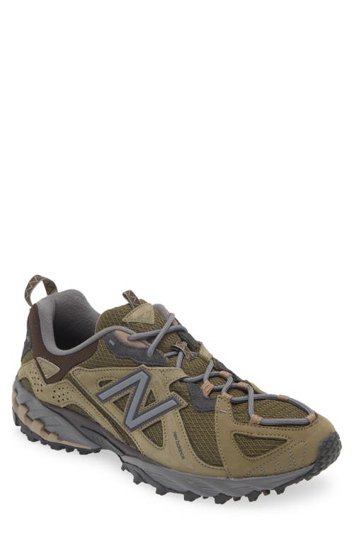 New Balance 610v1 Running Sneaker In Covert Green/dark Moss