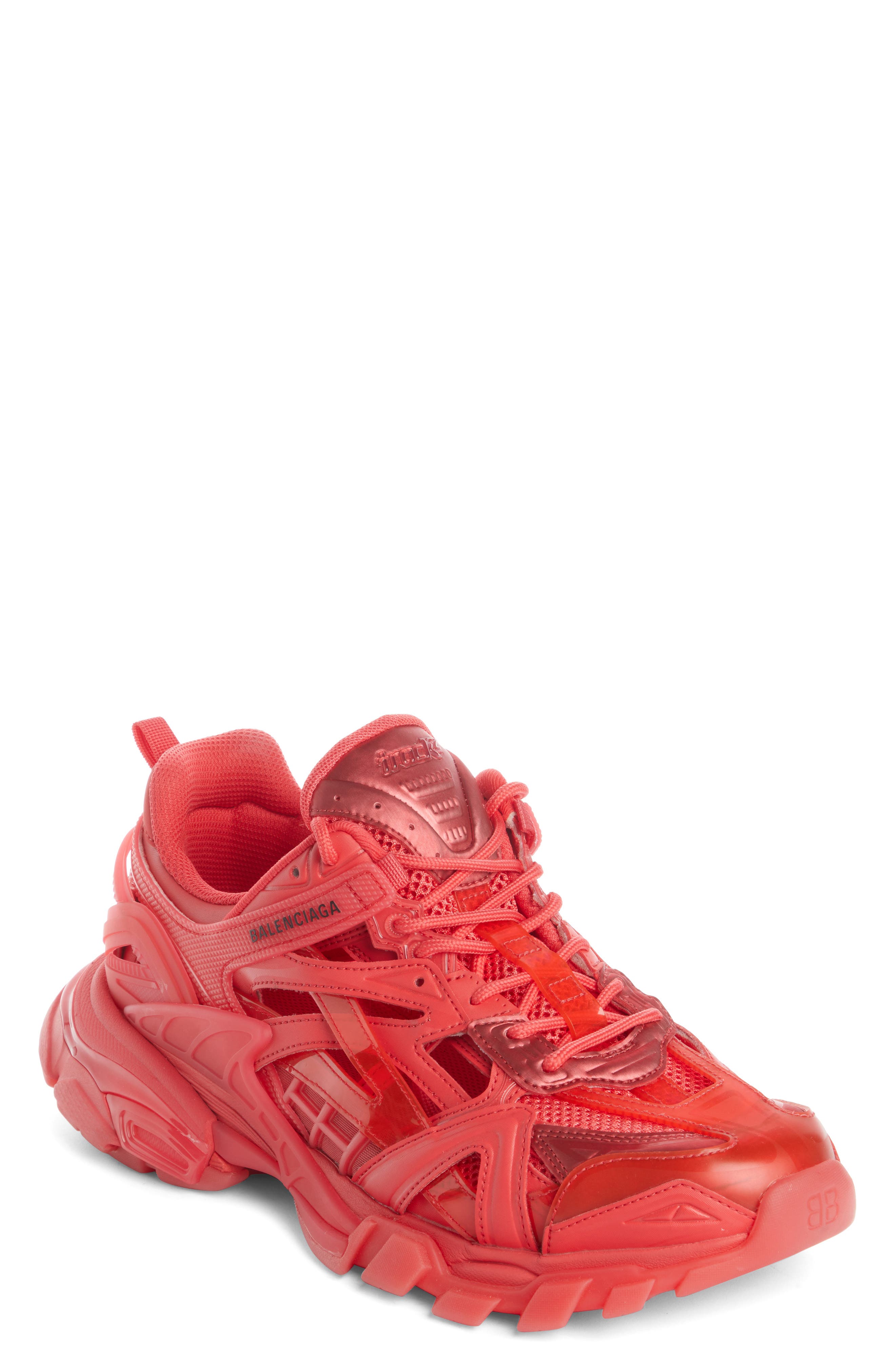 balenciaga shoes mens red