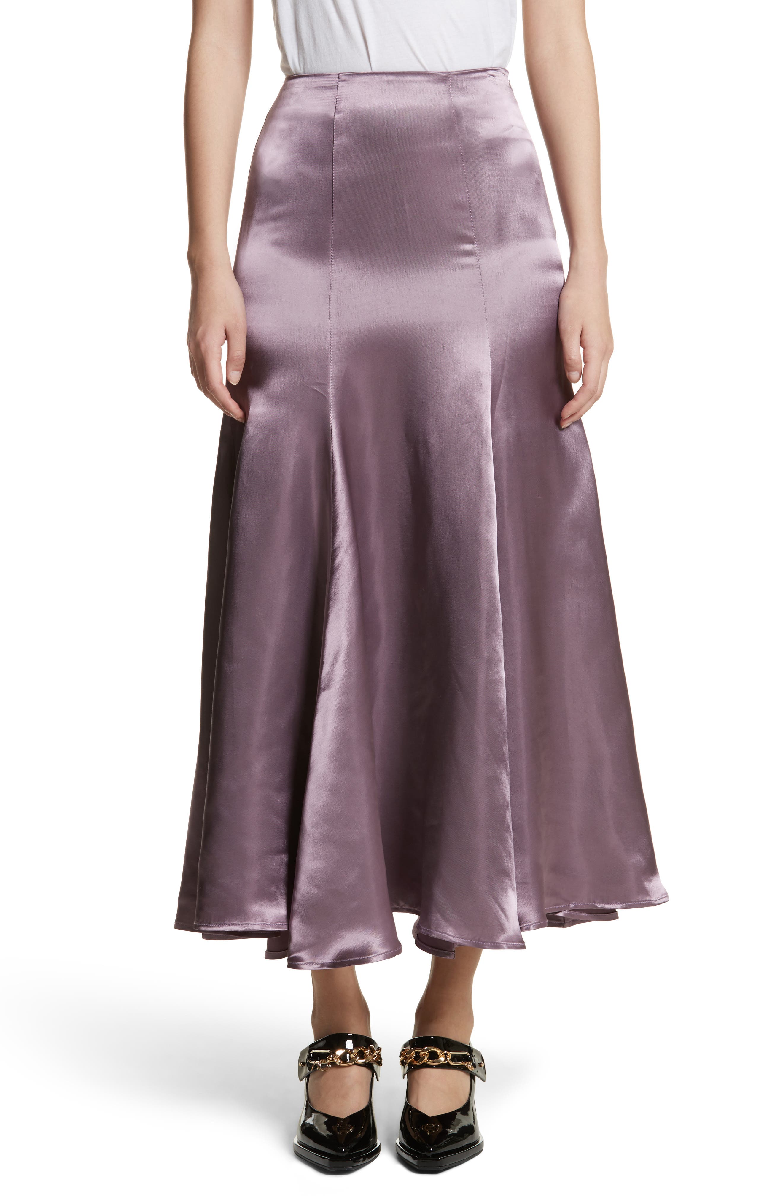 Beaufille Cassini Satin Slip Skirt Nordstrom
