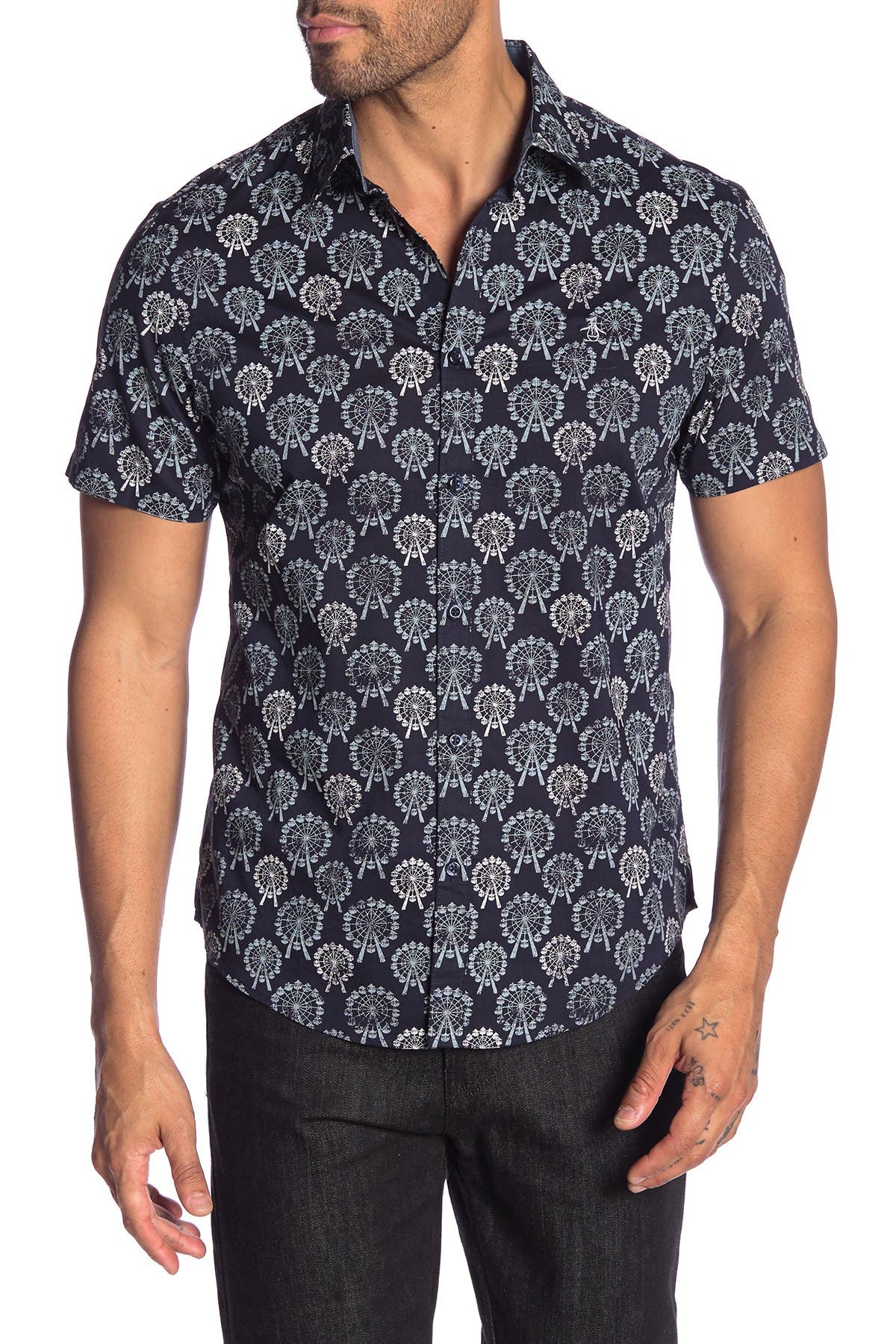 penguin heritage slim fit short sleeve
