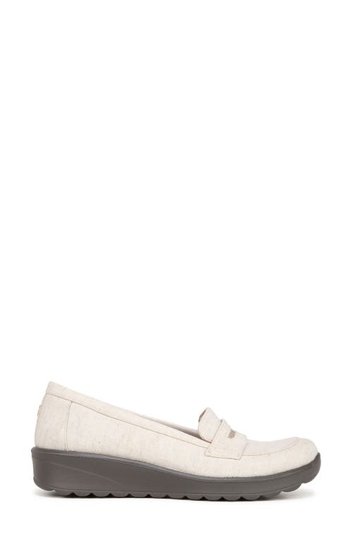 Bzees Gamma Washable Slip Ons In Natural Stretch Linen