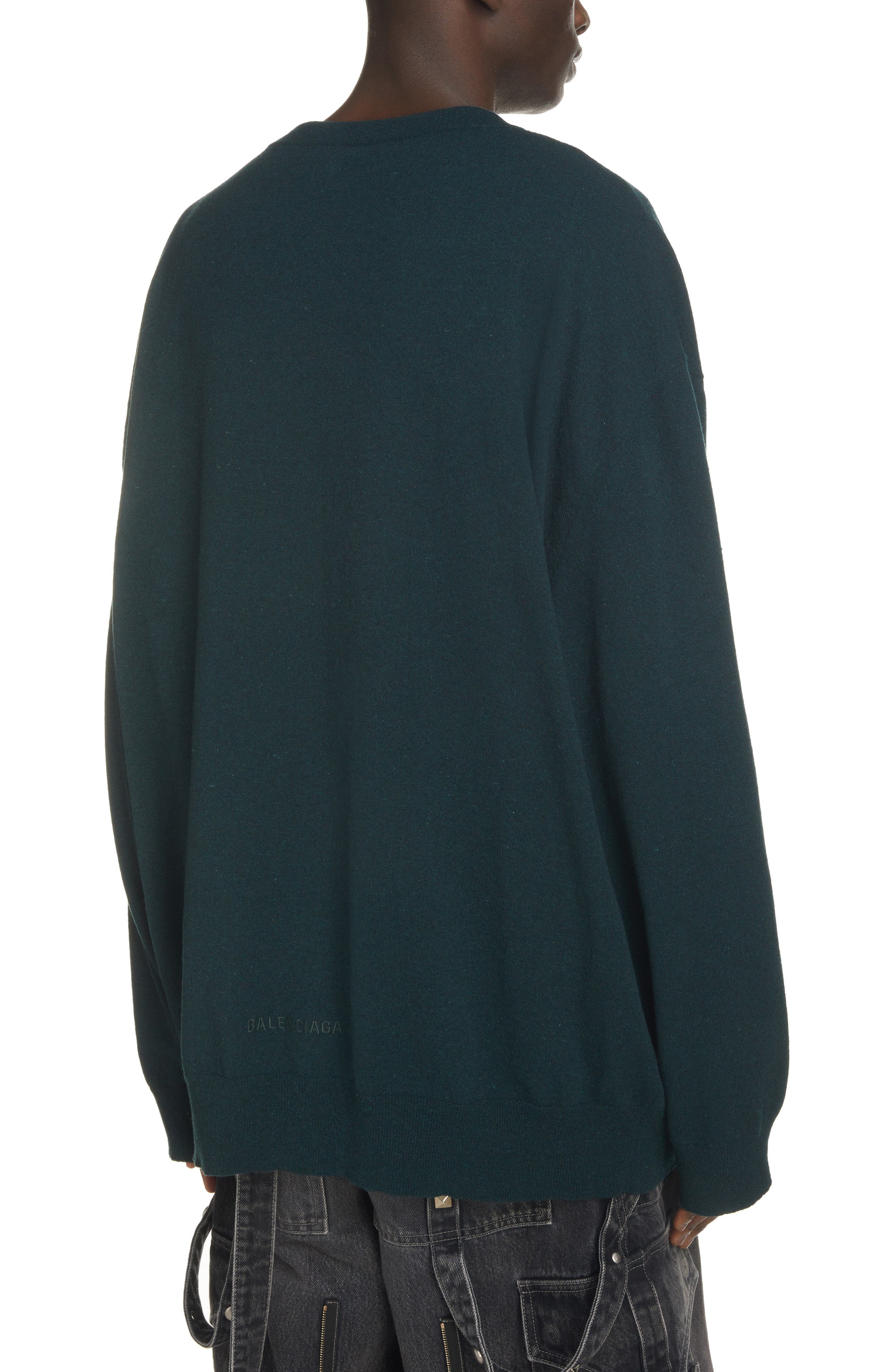 balenciaga cashmere sweater