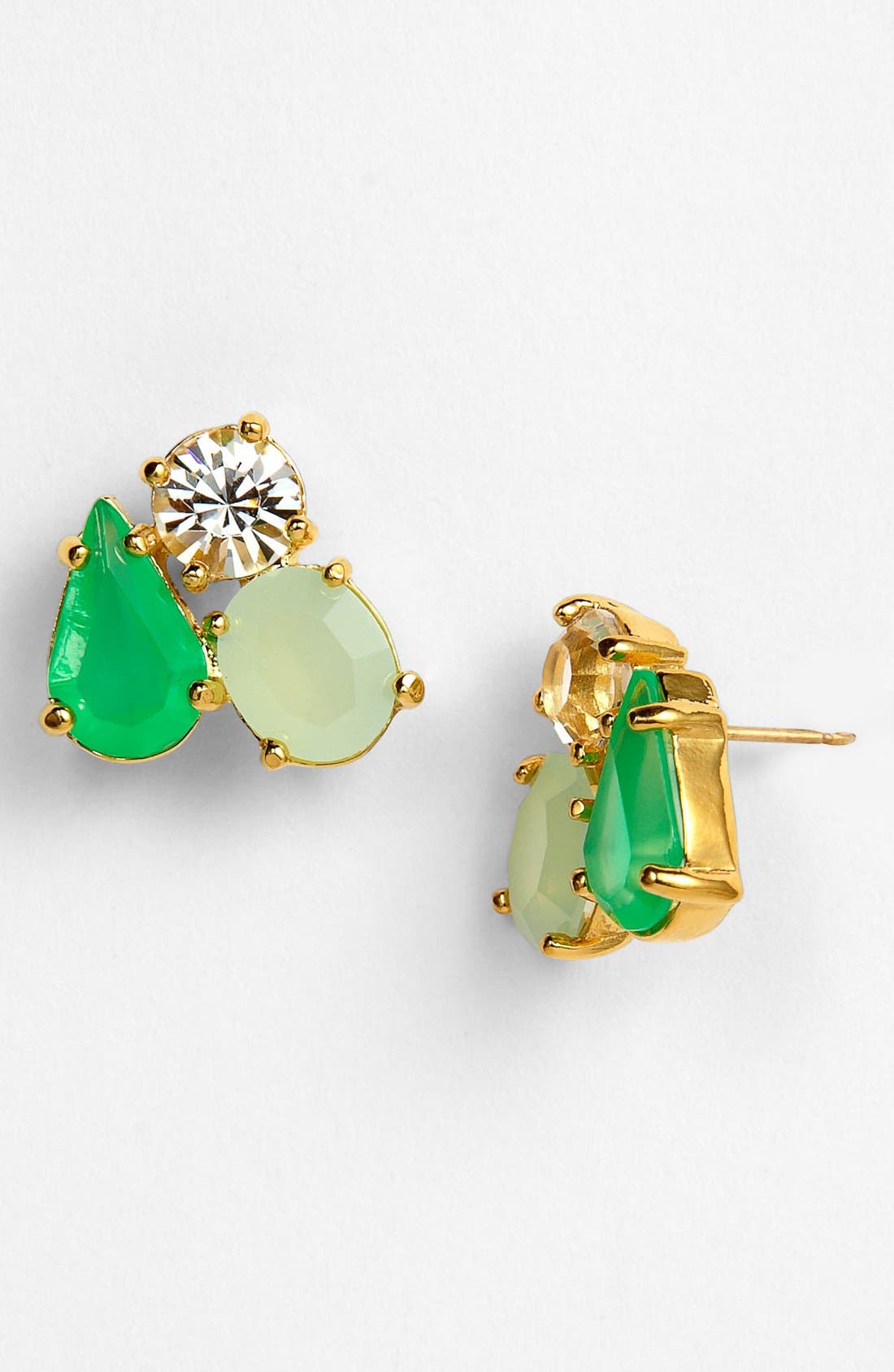 kate spade new york multi stone stud earrings Nordstrom