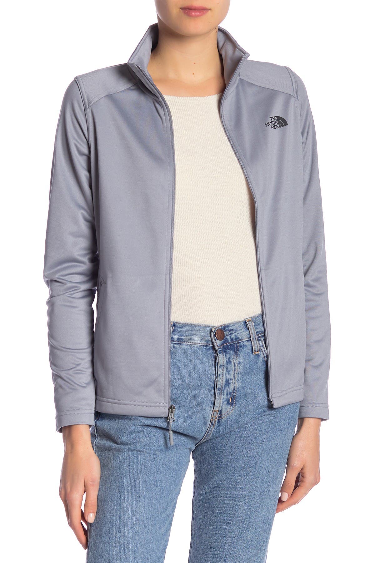 the north face tech mezzaluna full zip jacket