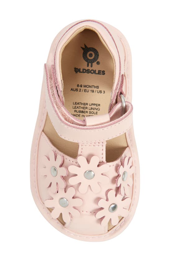 Shop Old Soles Kids' Wildflower Sandal In Powder Pink / Pink Sole