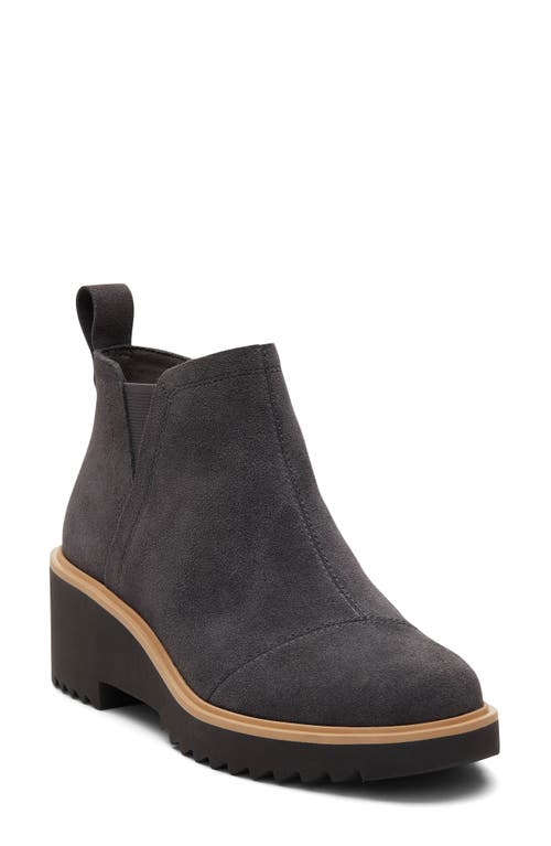 Shop Toms Maude Bootie In Dark Grey