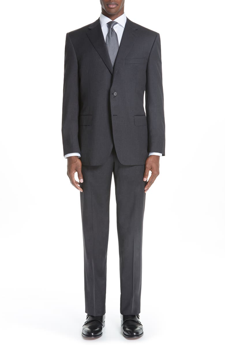 Canali Classic Fit Wool Suit | Nordstrom