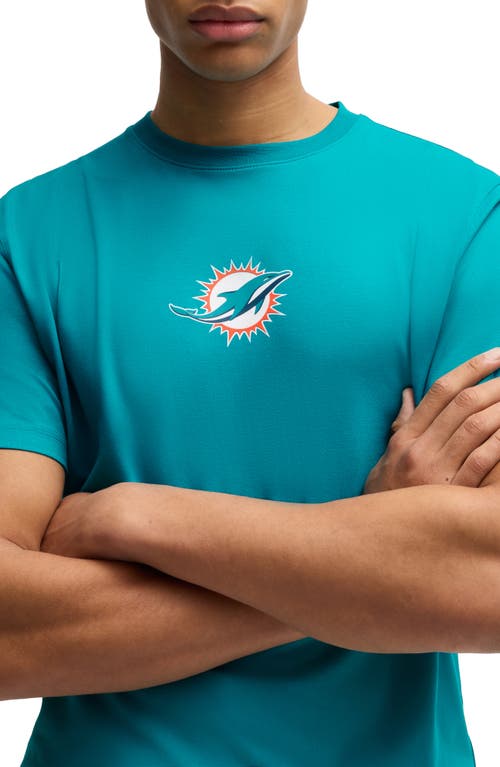 HUGO BOSS BOSS X NFL STRETCH COTTON GRAPHIC T-SHIRT 