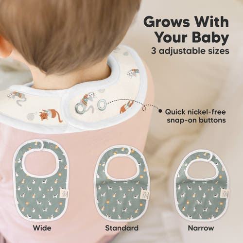 Shop Keababies 8-pack Baby Drool Bibs In Pets & Paws