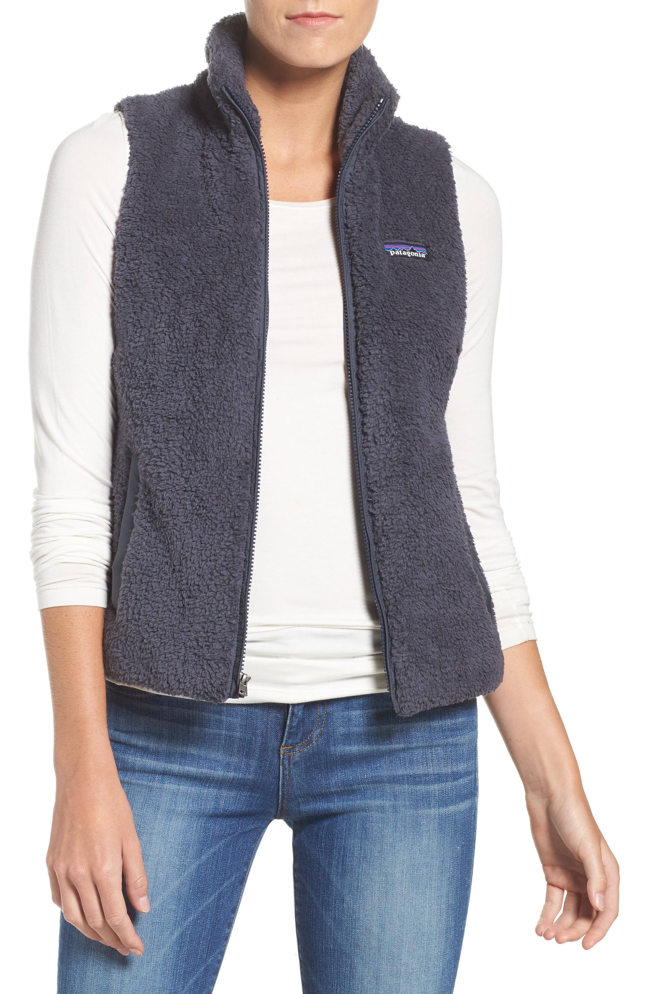 Patagonia Los Gatos Fleece Vest, Blue