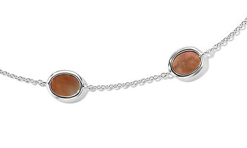 Shop Ippolita Rock Candy Confetti Necklace In Brown Shell