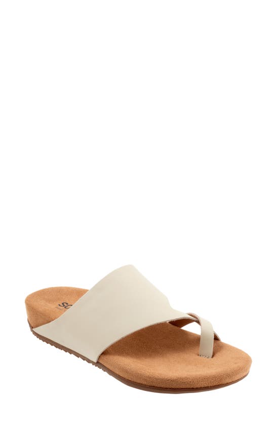 Shop Softwalk ® Blaine Slide Sandal In Ivory