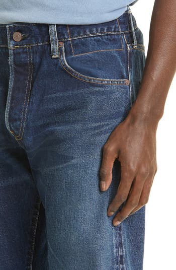 VISVIM Social Sculpture 01 Damaged Slim Jeans | Nordstrom