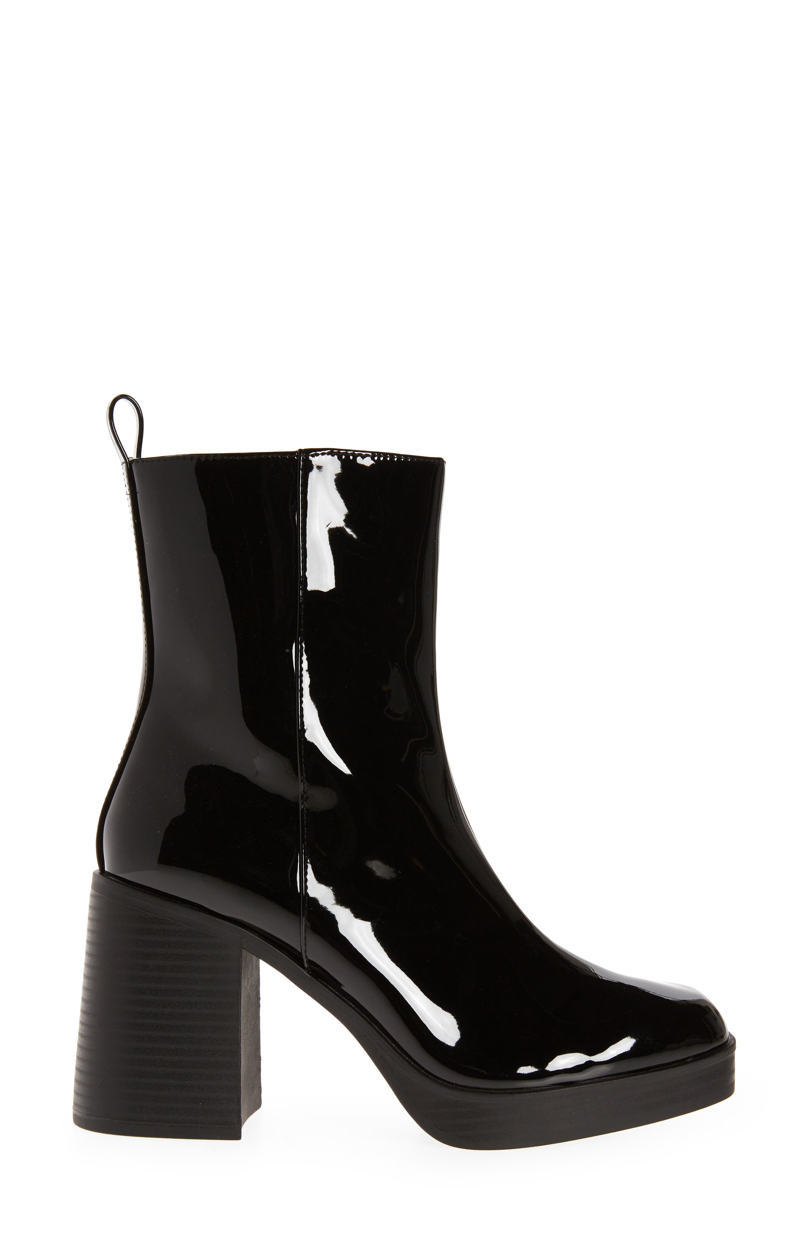 bp block heel bootie