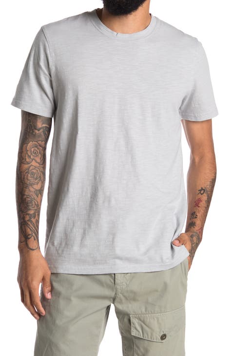 Short Sleeve Slub Crewneck T-Shirt