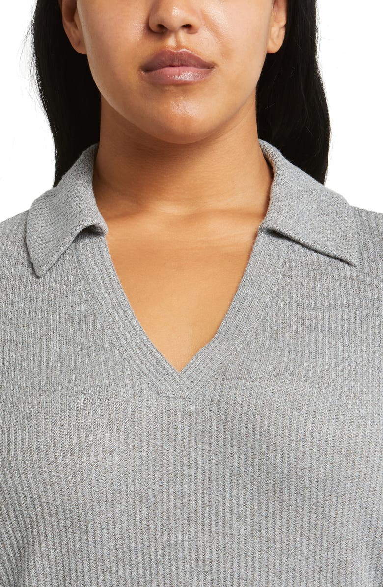 Open Edit Ribbed Pajamas, Alternate, color,