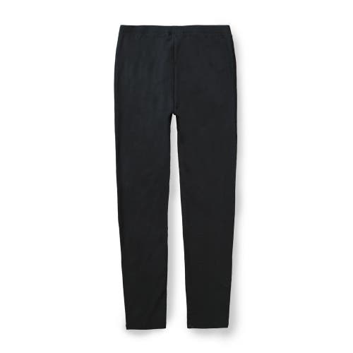 Shop Hope & Henry Button Cuff Ponte Pant In Black