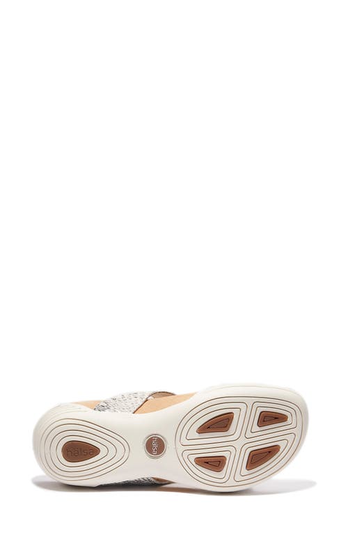 Halsa Footwear Hälsa Footwear Desiree Sandal In Beige/silver