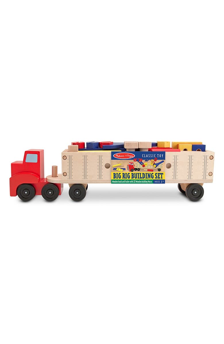 Melissa & Doug 'Big Rig' Personalized Building Set Nordstrom