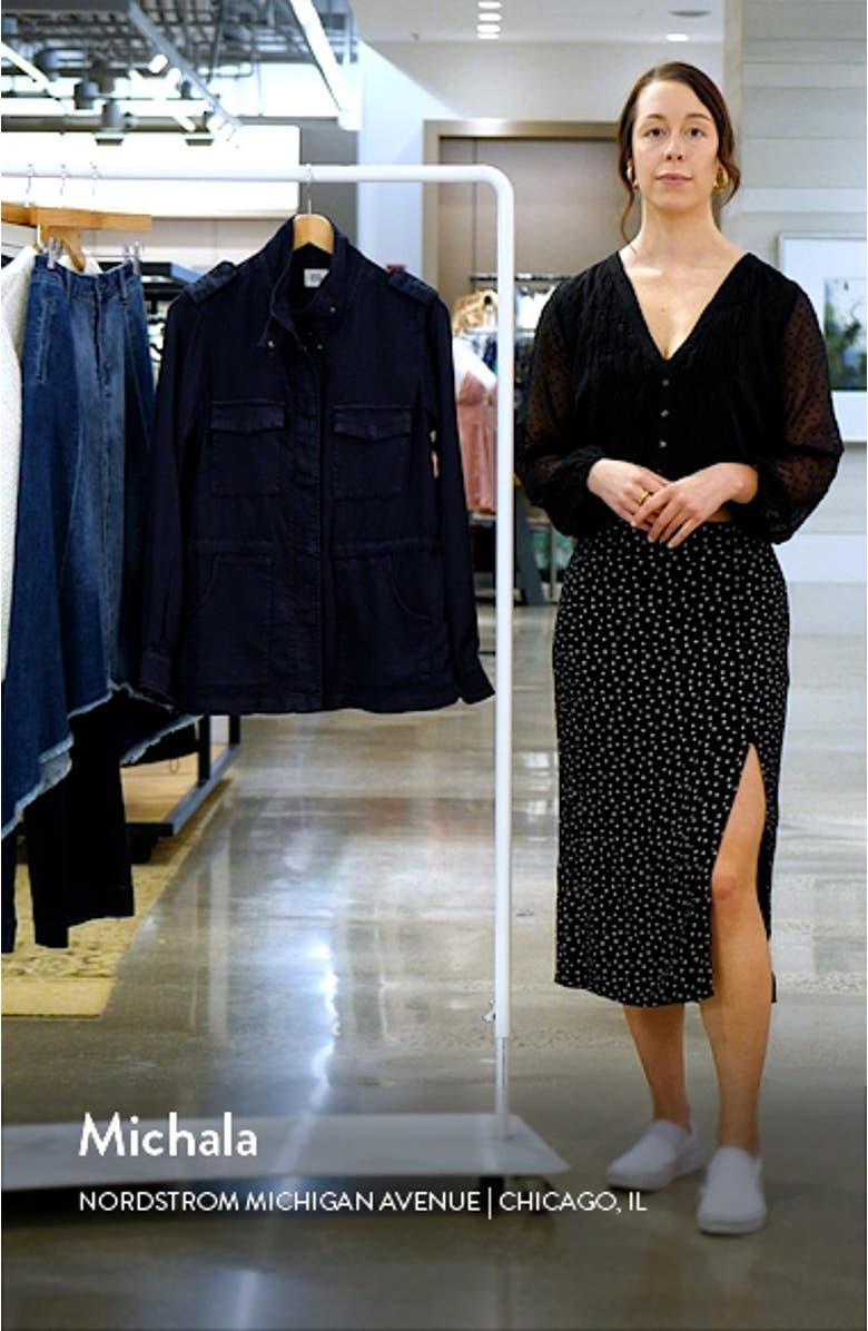 Wash Lab Denim Swing ZipUp Jacket Nordstrom