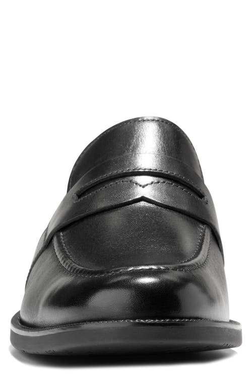 Cole Haan Hawthorne Leather Penny Loafer In Black