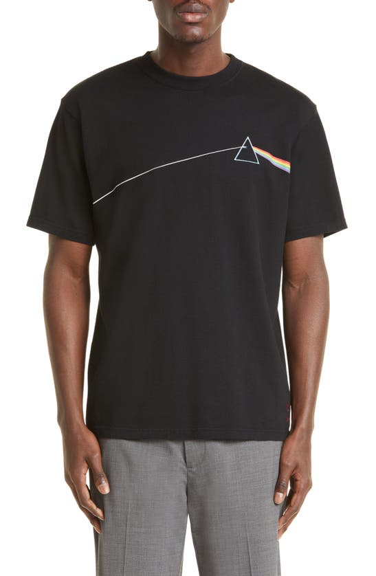 Undercover Dark Side Of The Moon Graphic Tee In Black
