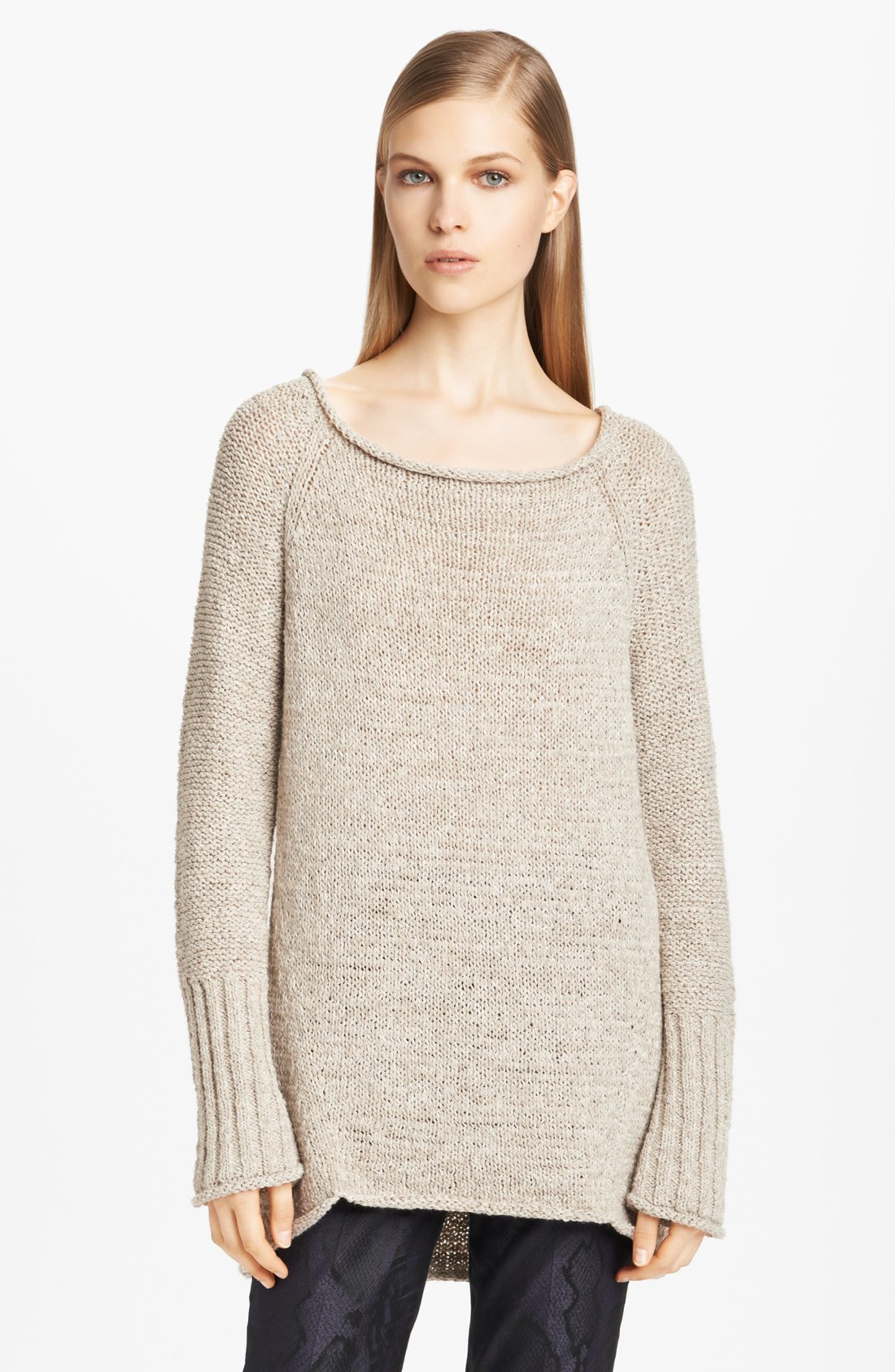 Donna Karan Casual Luxe Knit Sweater | Nordstrom