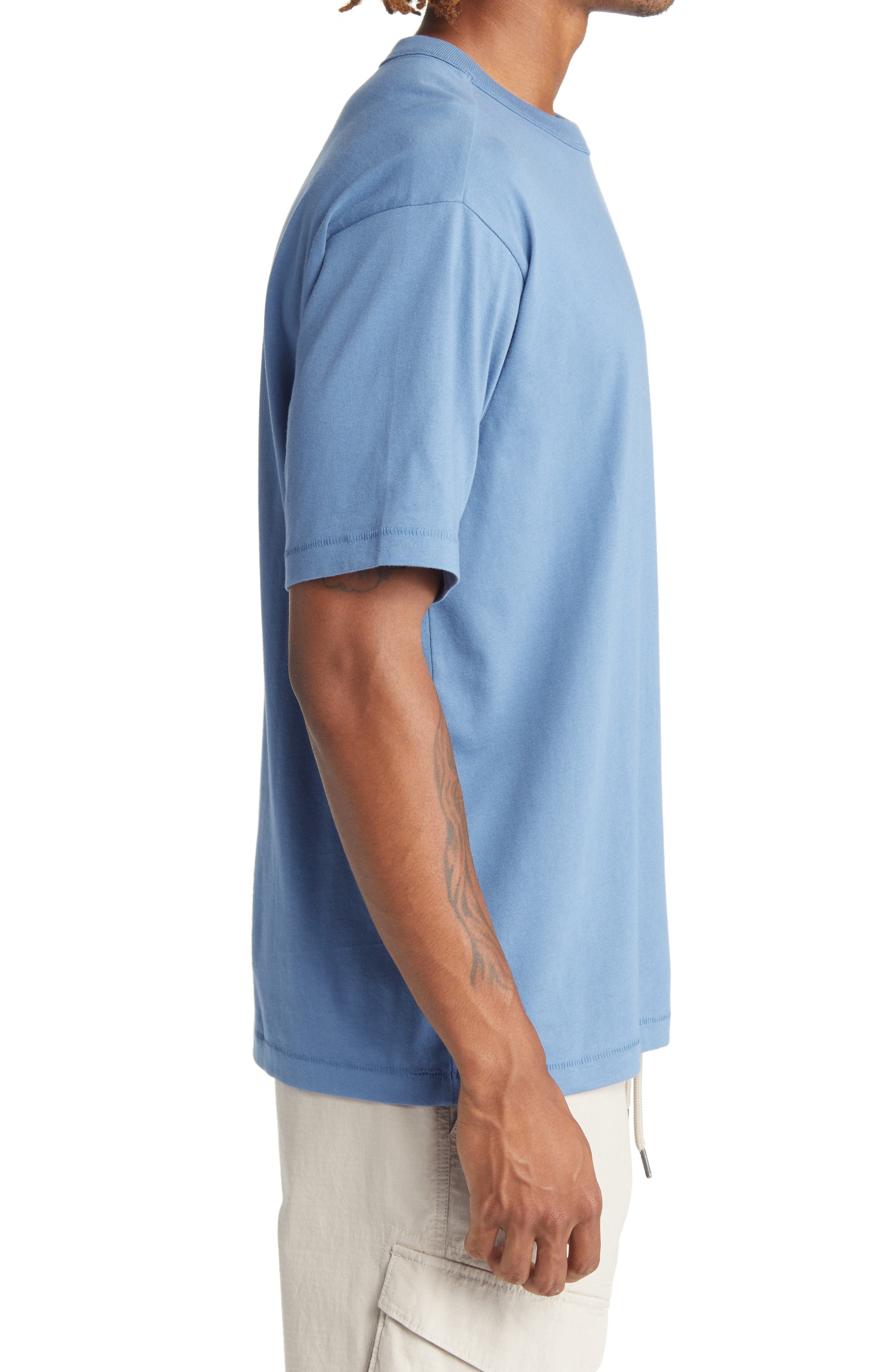 BP. Solid Cotton Crewneck TShirt Nordstrom