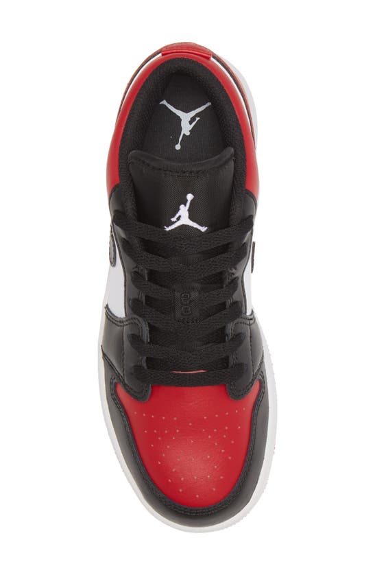 Jordan Air  1 Low Sneaker In Gym Red/ White/ Black