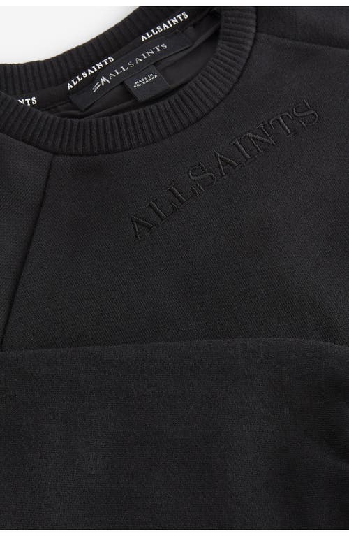 ALLSAINTS SMALLSAINTS BY ALLSAINTS LACE TRIM SWEATSHIRT DRESS