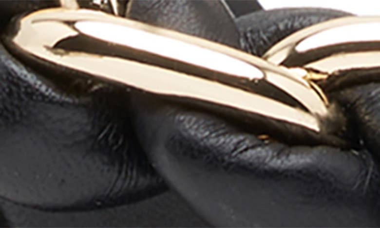 Shop Bcbgmaxazria Mistia Chain Braided Sandal In Black