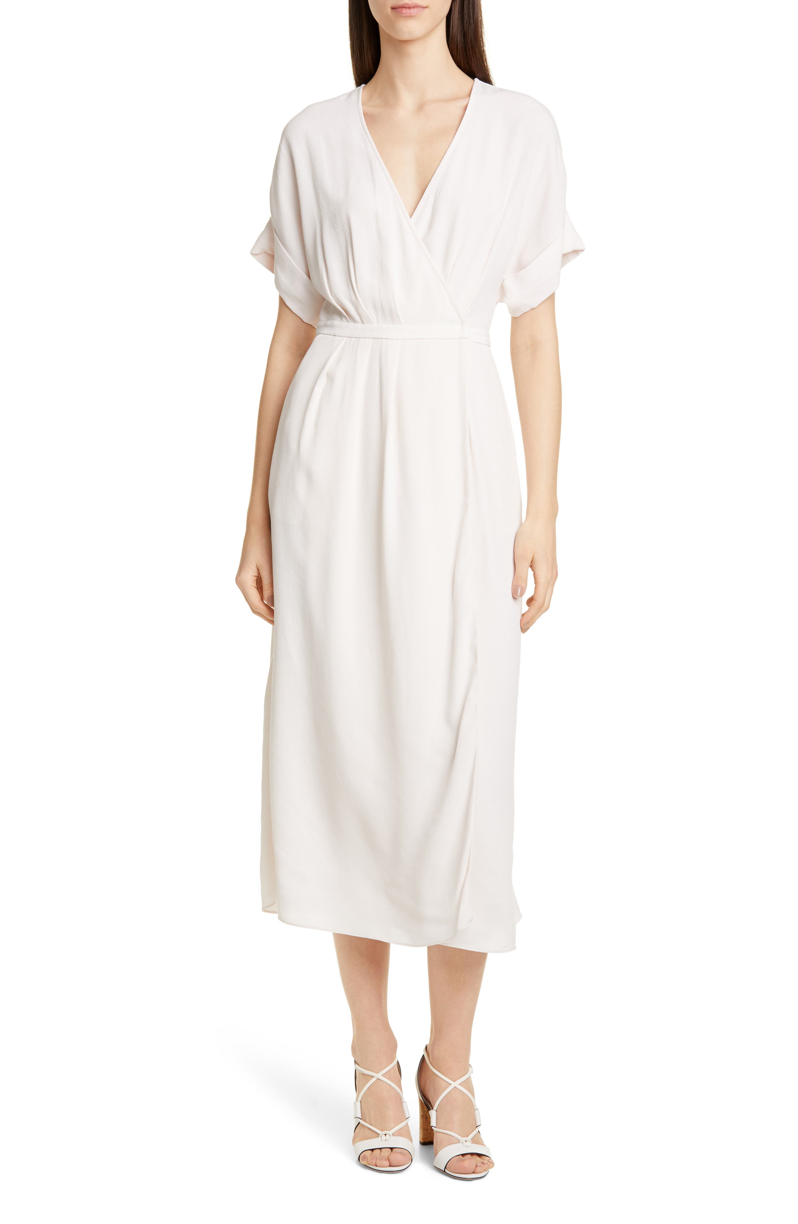 Equipment Tavine Midi Dress, Pink