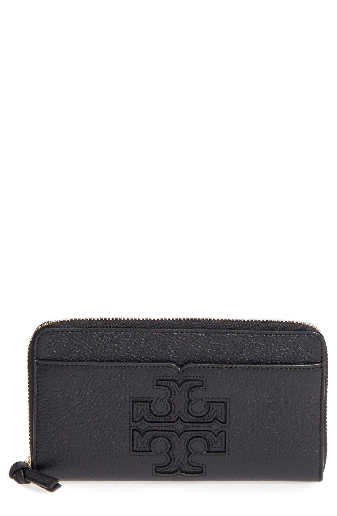 Tory Burch 'Harper' Leather Zip Continental Wallet Nordstrom