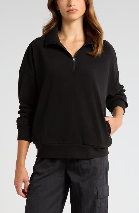 Women s Collared Sweatshirts Hoodies Nordstrom