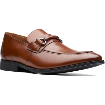 Clarks Gilman Bit Loafer- Brown