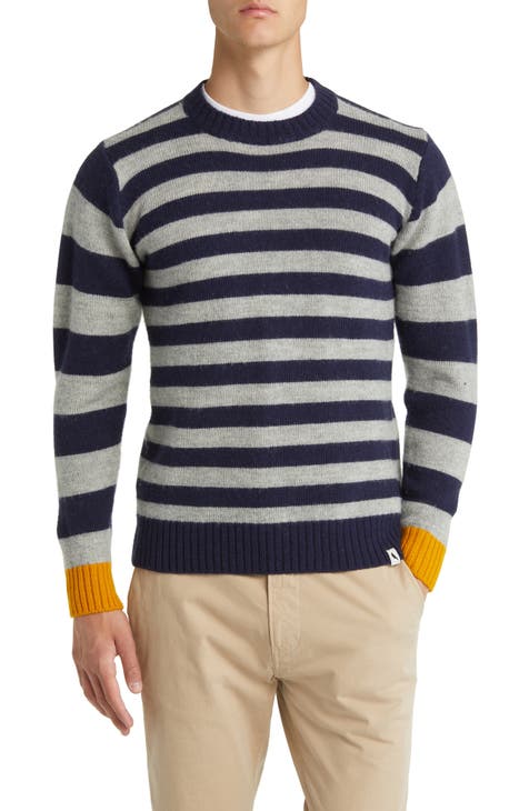 Dennis Stripe Wool Sweater